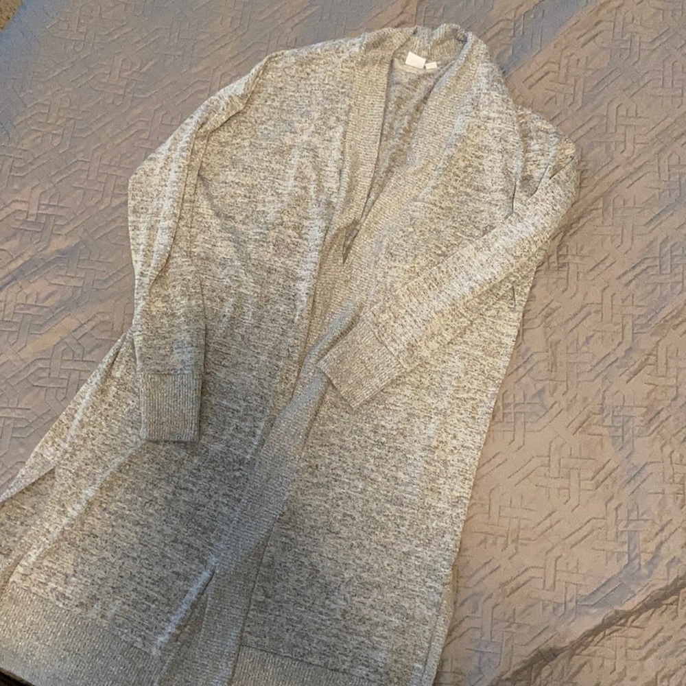 EUC size S Gray GAP duster cardigan